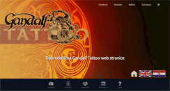 Desktop Screenshot of gandalftattoo.com